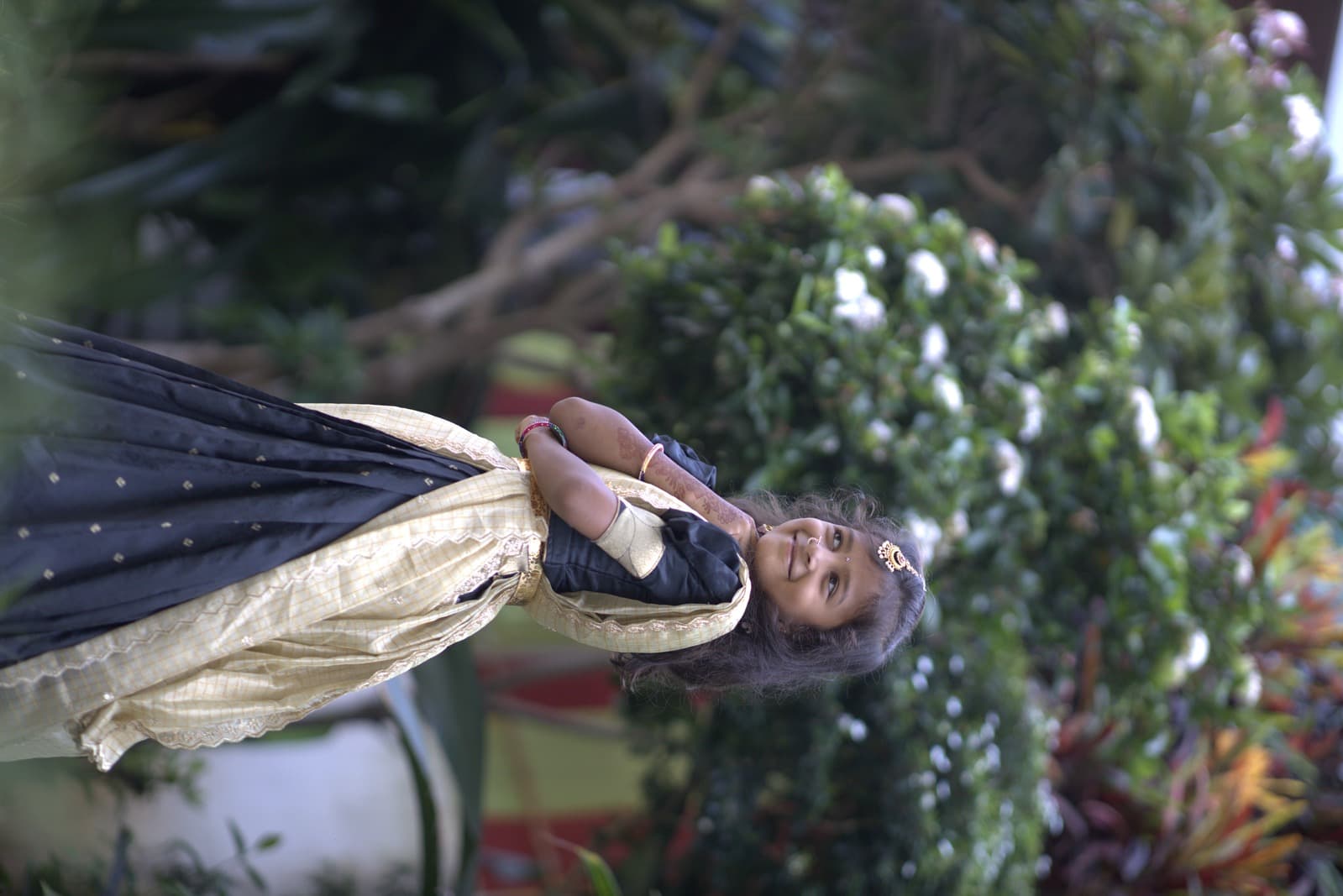 Outdoor lehenga