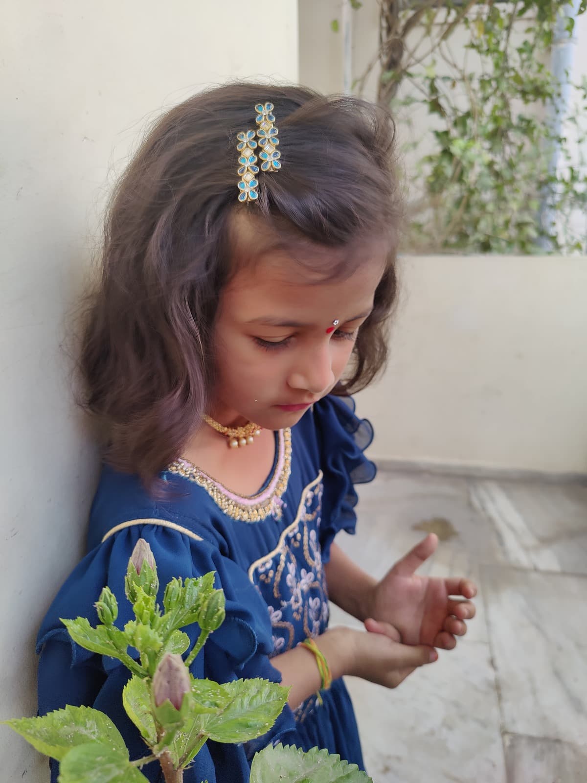 Blue ethnic